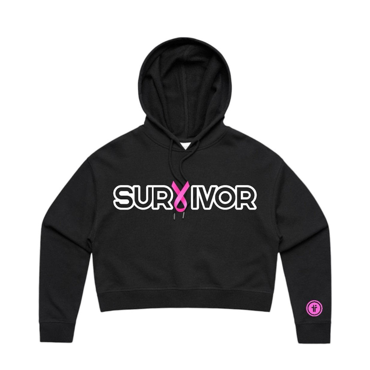 Survivor Crop Women's Hoodie