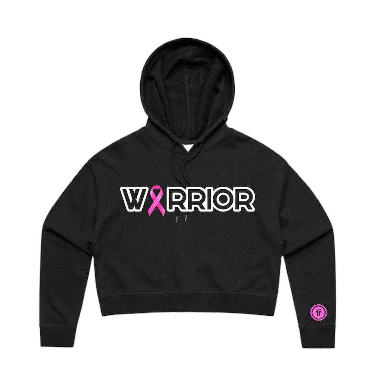 Warrior Crop Women's Hoodie